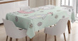 Spring Welcoming Pattern Printed Tablecloth Home Decor