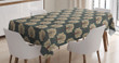 Art Nouveau Poppies Pattern Printed Tablecloth Home Decor
