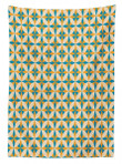 Abstract Origami Pattern Printed Tablecloth Home Decor