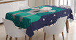 Sleeping Fluffy Koala Bear Printed Tablecloth Home Decor