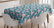 Soft Chrysanthemums Pattern Printed Tablecloth Home Decor