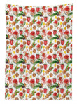 Retro Cookies Candy Printed Tablecloth Home Decor