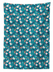 Floral And Butterflies Art Printed Tablecloth Home Decor