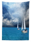 Sailing After Storm Clouds Printed Tablecloth Home Decor