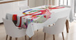 Colorful Notes Rhythm Artwork Printed Tablecloth Home Decor