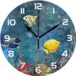 Ocean Underwater Fish Decorative Wall Clock