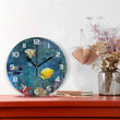 Ocean Underwater Fish Decorative Wall Clock