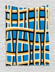 Abstract Stripes Design Printed Wall Tapestry Home Decor