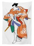 Actor In Costume Design Printed Tablecloth Home Decor