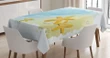 Summer Beach Starfish On Sand Design Printed Tablecloth Home Decor