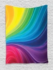 Abstract Smooth Lines Design Printed Wall Tapestry Home Decor