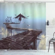 Eagle Birdman Fantasy Pattern Printed Shower Curtain Home Decor