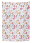 Spring Blooms Pattern Design Printed Tablecloth Home Decor