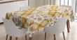 Retro Patchwork Flowers Design Printed Tablecloth Home Decor