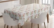 Romantic Bouquet Of Lilies Design Printed Tablecloth Home Decor