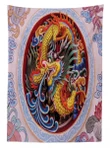 Chinese Dragon Mythical Design Printed Tablecloth Home Decor