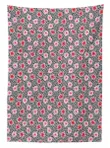 Blossoming Hawaiian Flowers Design Printed Tablecloth Home Decor