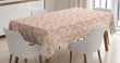 Leaf Pattern In Warm Colors Design Printed Tablecloth Home Decor