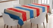 Patriotic Grunge Look Design Printed Tablecloth Home Decor