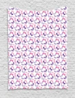 Simplistic Geometry Bugs Little Pattern Printed Wall Tapestry