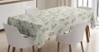 Birds Sitting On The Branches Design Printed Tablecloth Home Decor