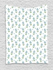 Spring Petals Blossom Branch Little Pattern Printed Wall Tapestry