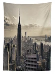 New York City Winter Time Design Printed Tablecloth Home Decor