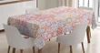 Four Petals Abstract Flowers Design Printed Tablecloth Home Decor