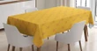 Retro Orange Birds Printed Tablecloth Home Decor