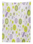 Funky Flowers Pattern Design Printed Tablecloth Home Decor