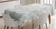 Dotted Spring Backdrop Design Printed Tablecloth Home Decor