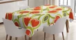Cherry And Leaves Pattern Design Printed Tablecloth Home Decor