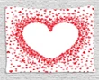Tiny Hearts Art Design Printed Wall Tapestry Home Decor