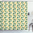 Happy St. Patrick's Day Pattern Printed Shower Curtain Bathroom Decor
