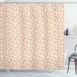 Doodle Animal And Hearts Printed Shower Curtain Home Decor