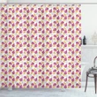 Onion Shallot And Garlic Little Pattern Printed Shower Curtain Home Decor