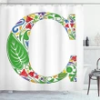 Vivid Design Capital Printed Shower Curtain Home Decor