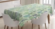 Doodle Palm Tree Foliage 3d Printed Tablecloth Home Decoration