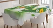 Green Foliage Animals 3d Printed Tablecloth Home Decoration