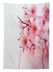 Cherry Blossom Petals 3d Printed Tablecloth Home Decoration