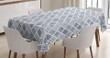 Square Shaped Lines Dots 3d Printed Tablecloth Home Decoration