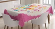Joy Anniversary 3d Printed Tablecloth Home Decoration