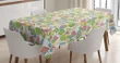 Lively Colored Shapes 3d Printed Tablecloth Home Decoration