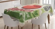 Grunge Torn Advertisement 3d Printed Tablecloth Home Decoration