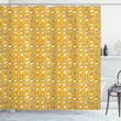 Fruits And Vegetables Pattern Shower Curtain Shower Curtain