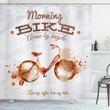 Bike Love Passion Shower Curtain Shower Curtain