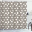 Circles And Zigzags Shower Curtain Shower Curtain