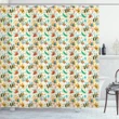 Partying Dancing Bumblebee Shower Curtain Shower Curtain