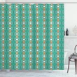 Vintage Oriental Ornament Shower Curtain Shower Curtain