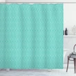 Monochrome Zigzag Rhombus Shower Curtain Shower Curtain